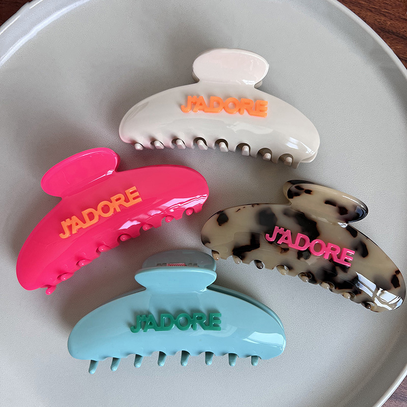 Handmade Classic Acetate Hair Claw 11cm