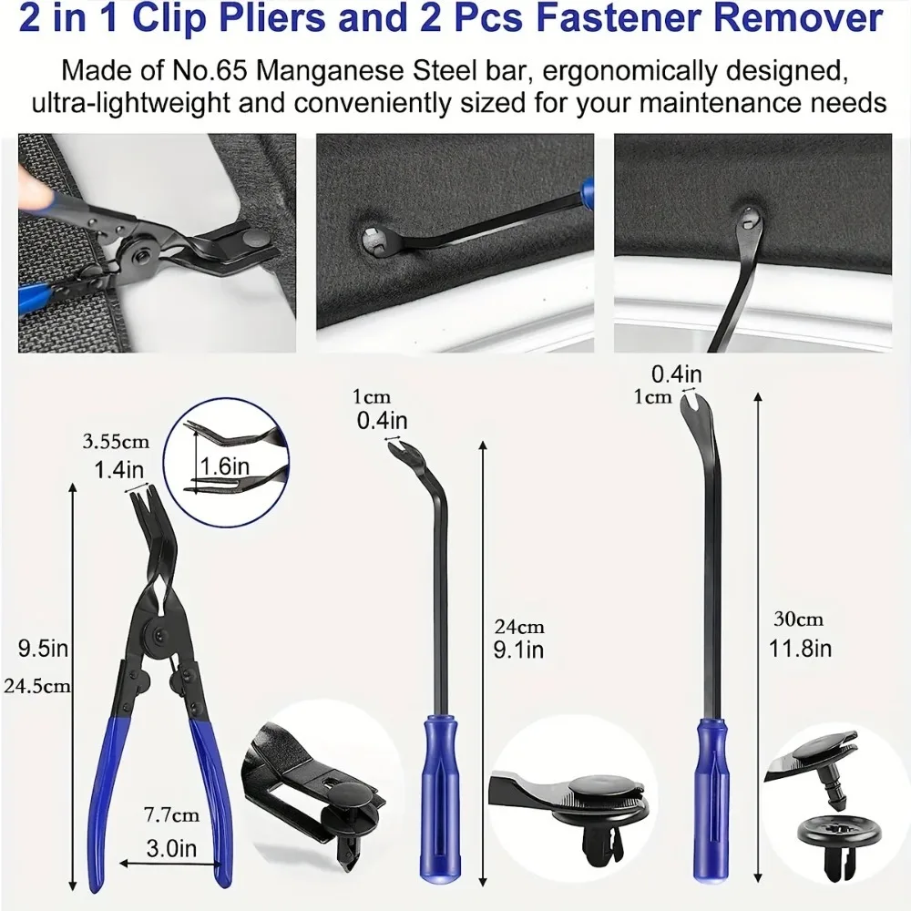 19-Piece Nylon Car Trim Removal Kit 4