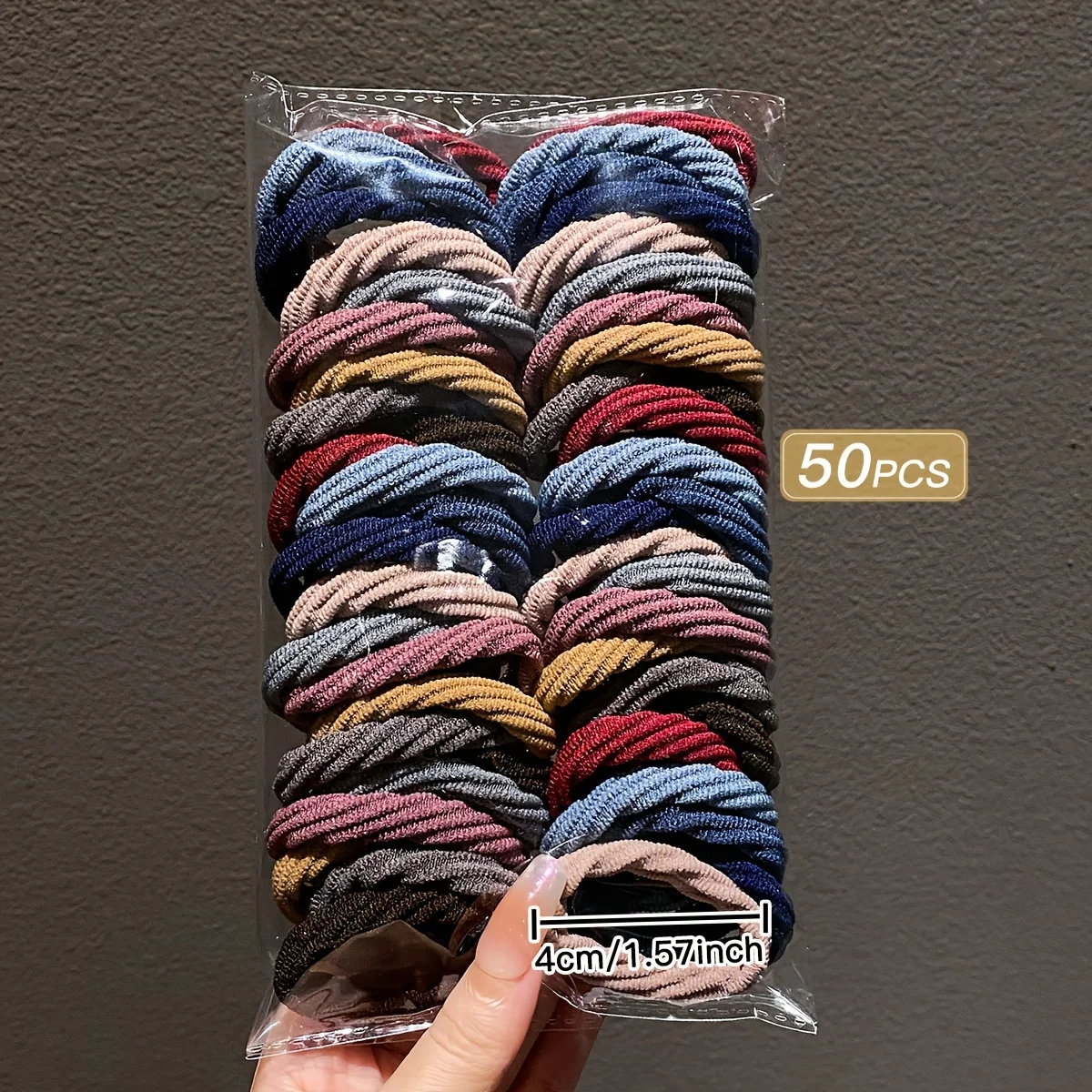 Mixed-Color Hair Ties for Girls 4
