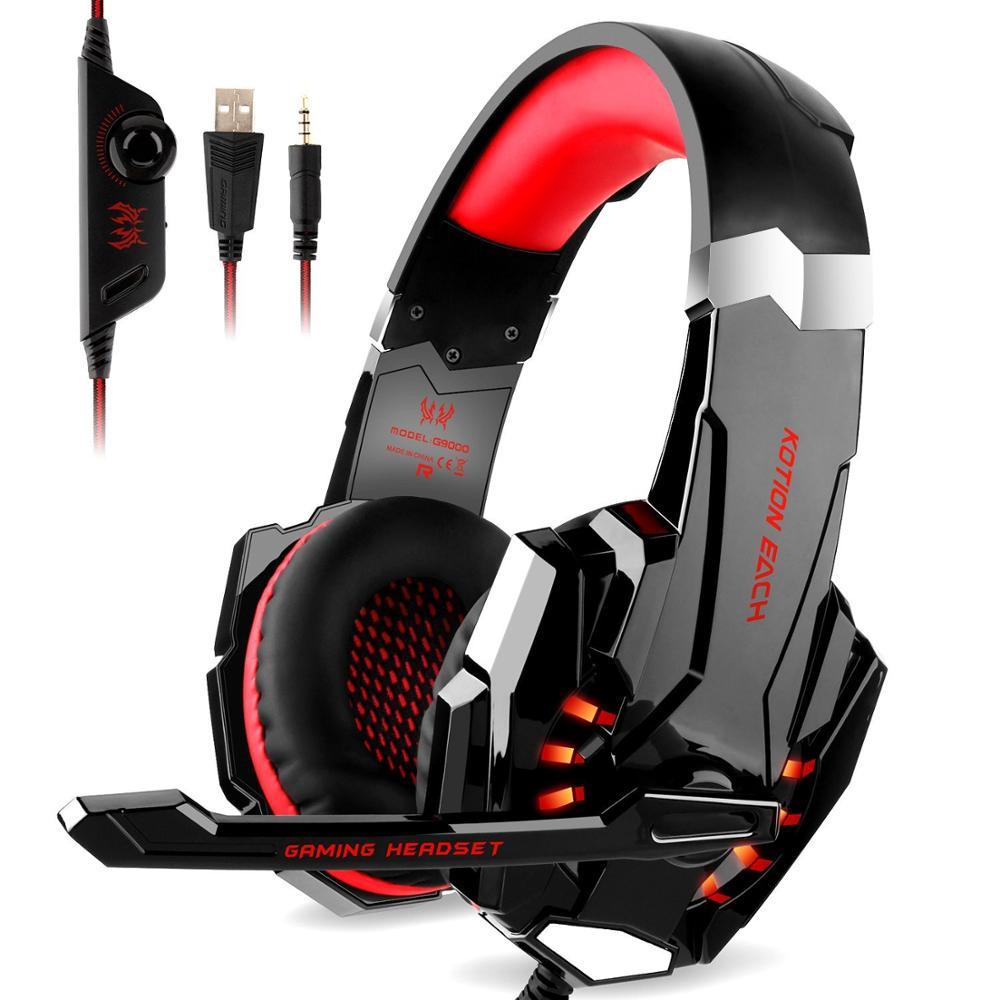 KOTION EACH G9000 Stereo Gaming Headset With LED