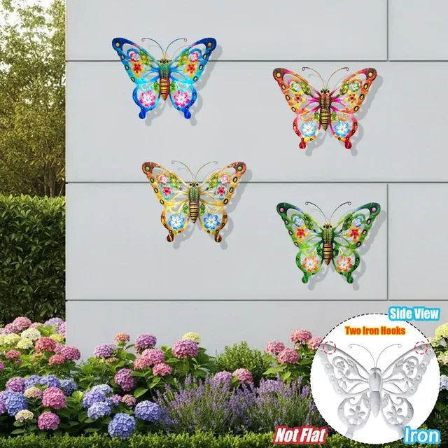 Metal Butterfly Wall Decor 4