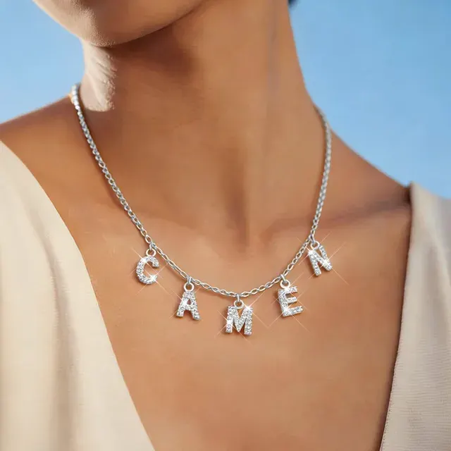 Personalized Initial Necklace for Mothers 2