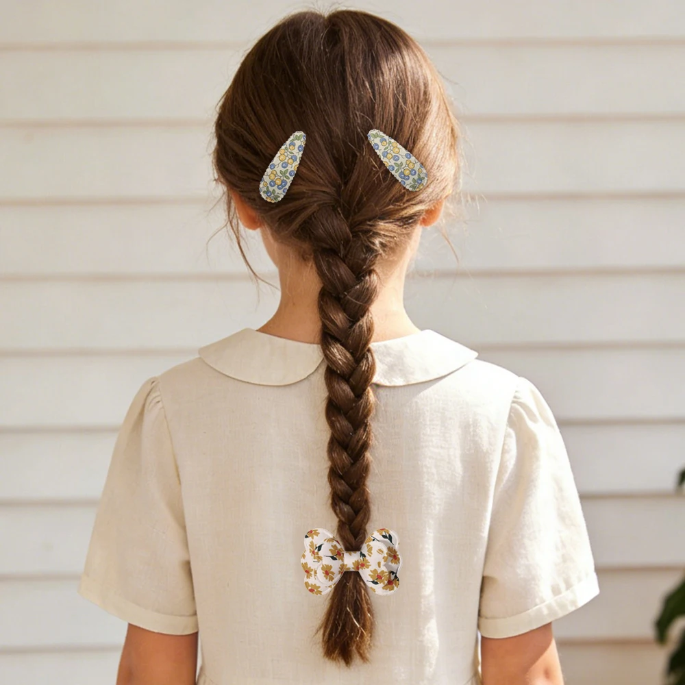 16 Stücke Mädchen Bogen Haar Clips Nette Candy 4