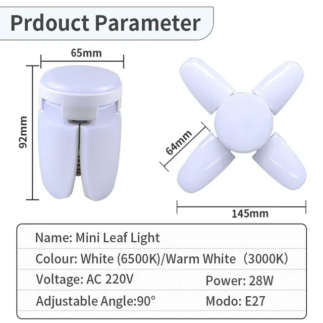 Fächer-LED-Lampe 4