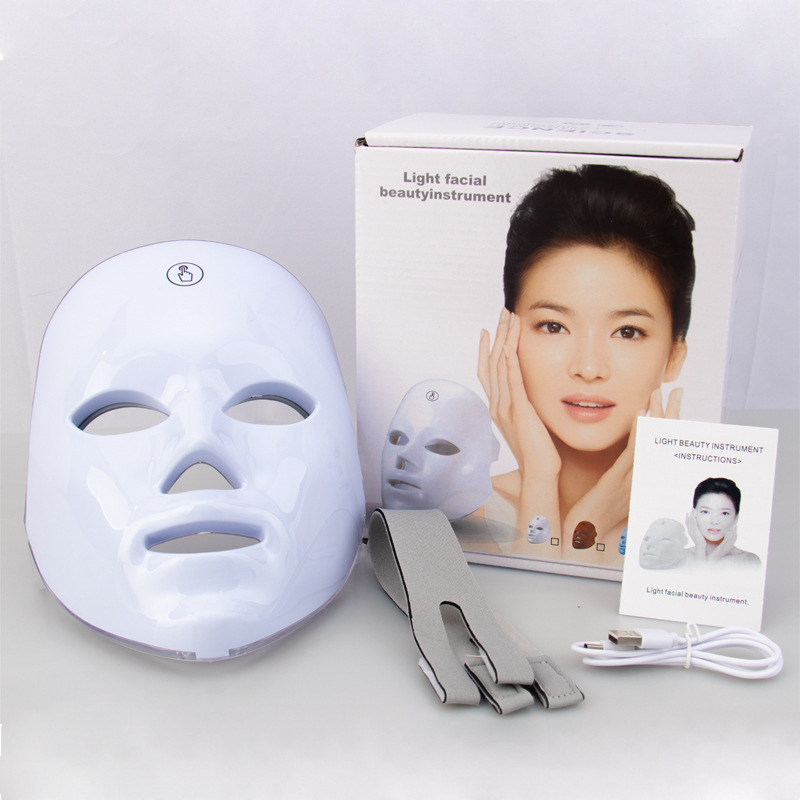 Portable LED Face Mask with 8 Colors 4