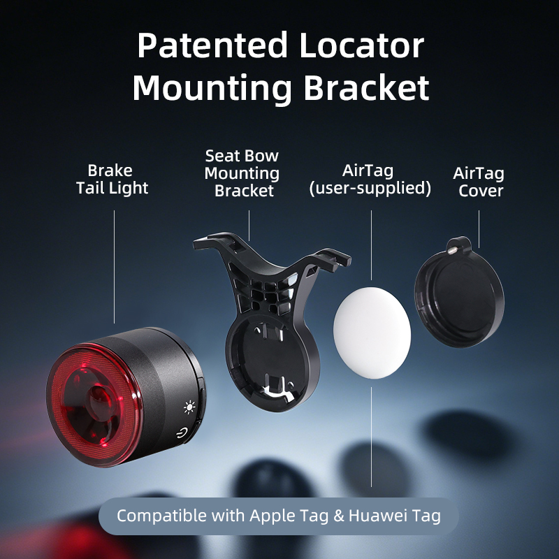 300 Lumen Bike Light Rear Lamp Brake Sensing 4