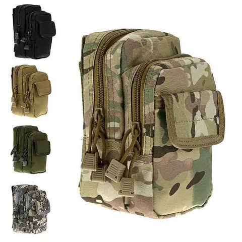 Double Zipper Thick Large Capacity Tactical Wear-resistant Belt
