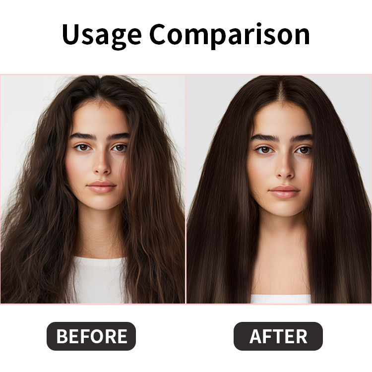 Ceramic Electric Hair Straightener Brush 3