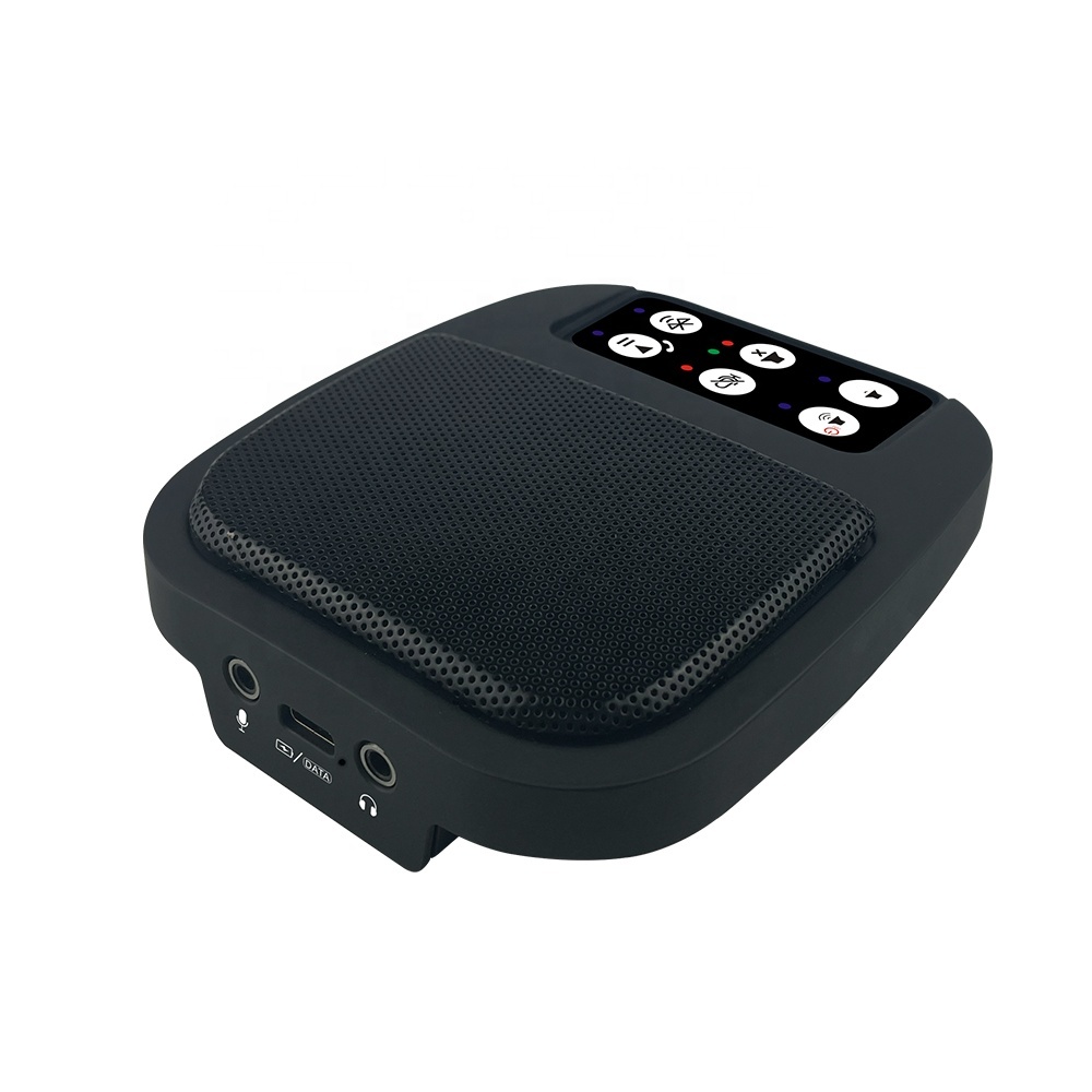 VOXFULL RCU03 Portable 360 Degree Conference Speakerphone With 3