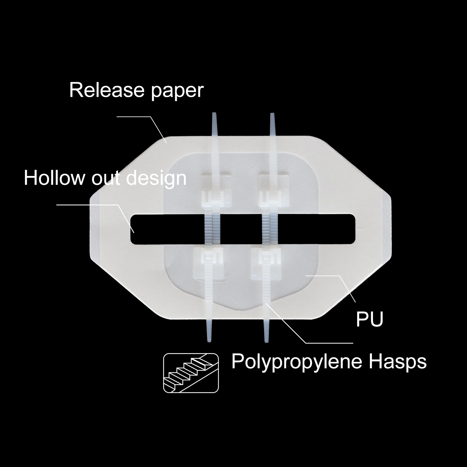 Painless Zipper Wound Closure Strip Suture-Free Emergency Laceration 4