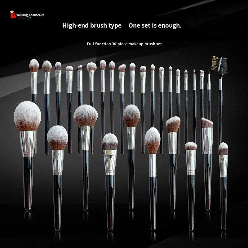 Professional High-End 30-Piece Soft Synthetic Hair Powder Eyeshadow