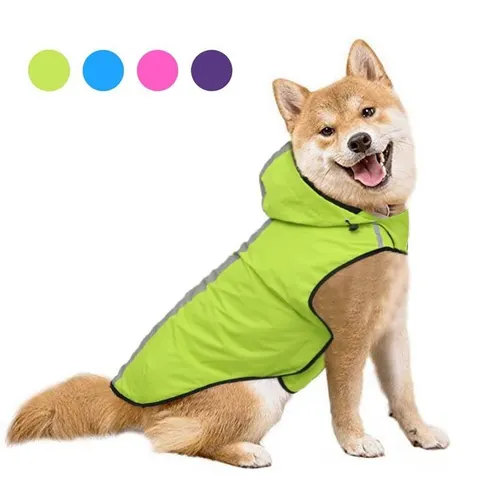 Pet Raincoat Is Waterproof And Easy To Put