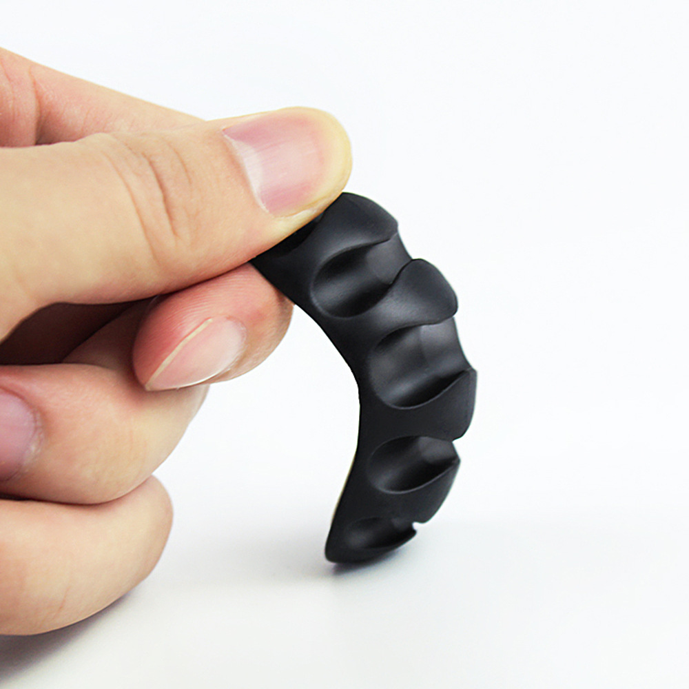 10-Piece Silicone USB Cable Organizer Clips 4