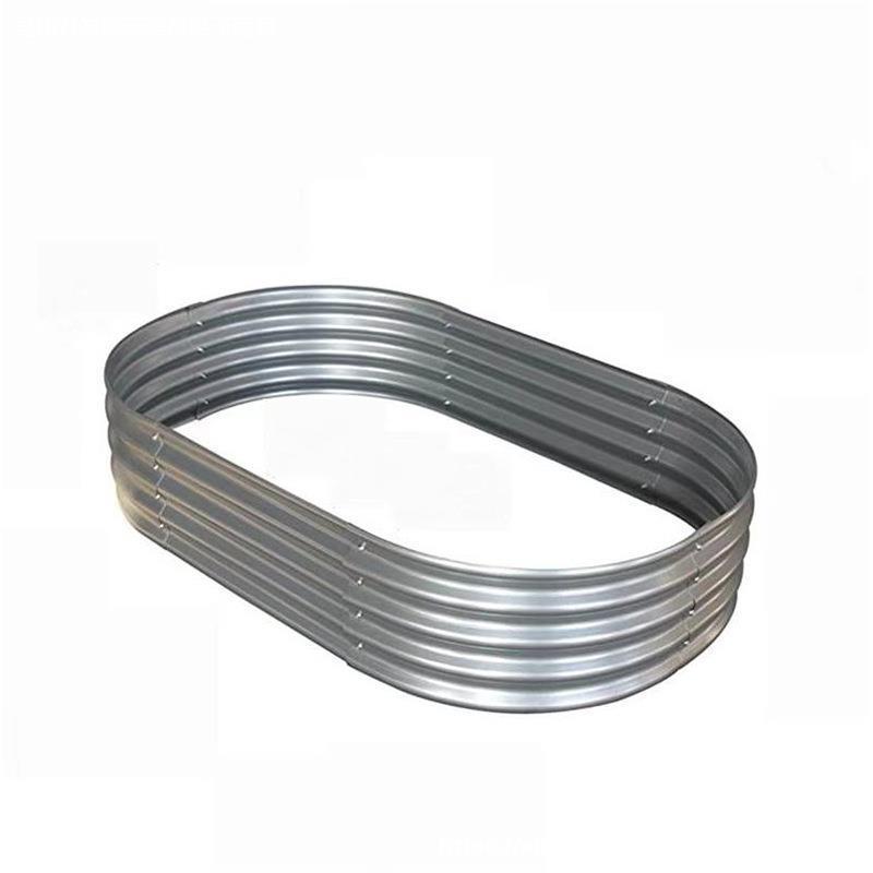 Galvanized Steel Raised Garden Bed Planter 2