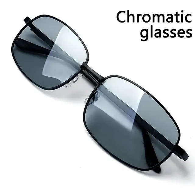 Polarized Color-Changing Metal Sunglasses 1