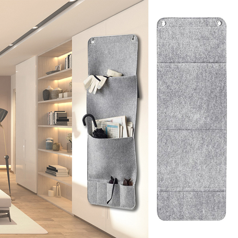 Fabric Bag Organizer Bed Shelf 4