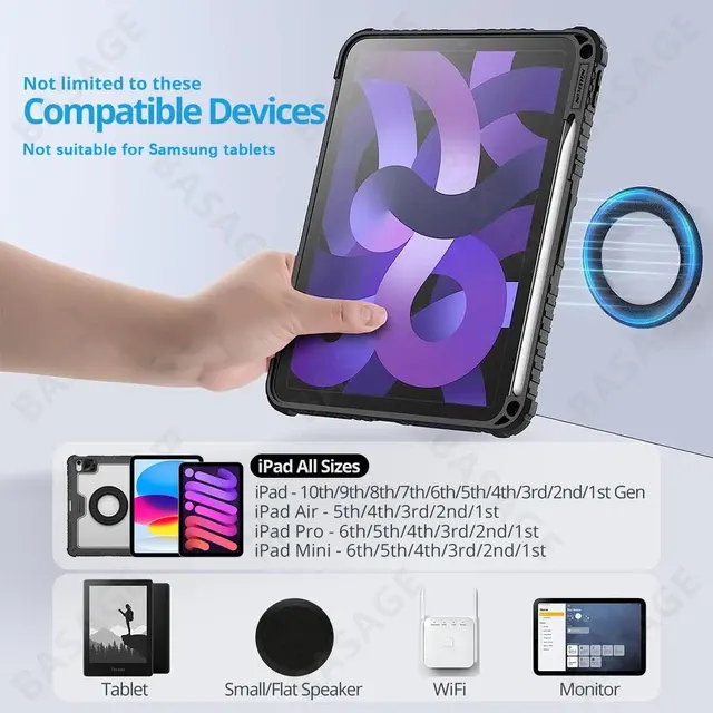 Magnetic Tablet Holder 2