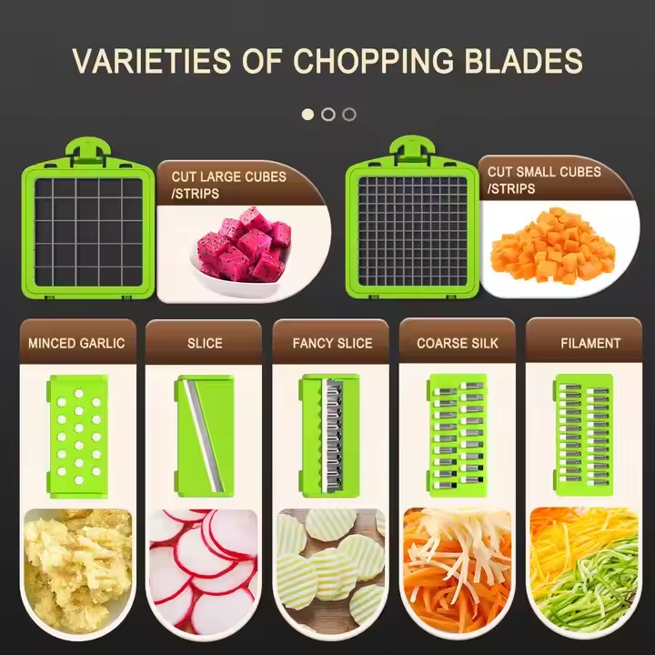 Multifunctional 15 in 1 Food Chopper Kitchen Vegetable 3