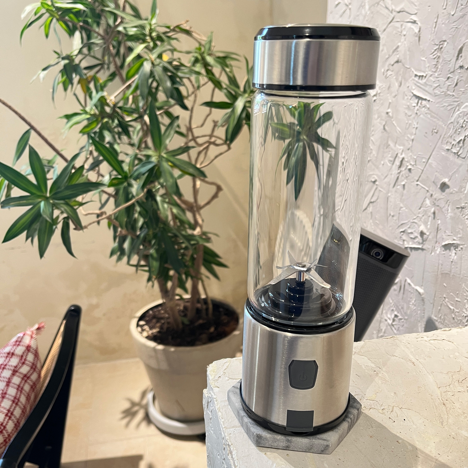 USB Smoothie Juicer Borosilicate Glass Bottle 4