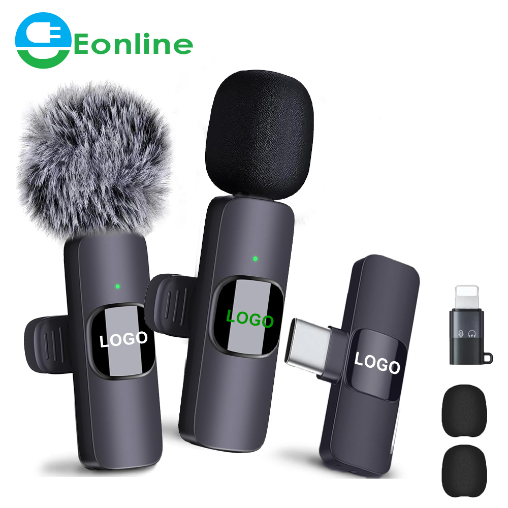 Professional Wireless Lavalier Microphone for iPhone 17 Pro