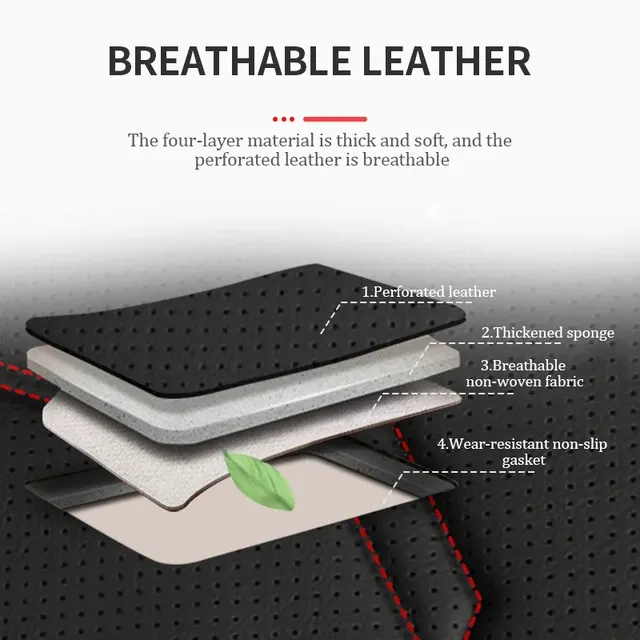 PU Leather Car Seat Cover 3