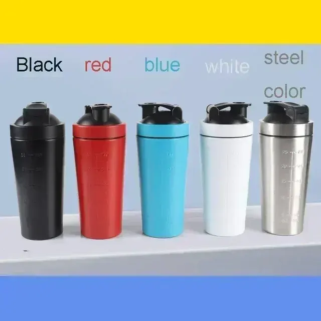 Leakproof Multicolor Stainless Steel Shaker 4