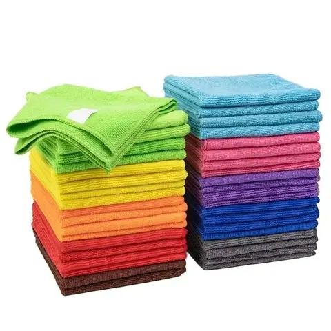 Fusselfreies Polyester-Mikrofasertuch 400 GSM
