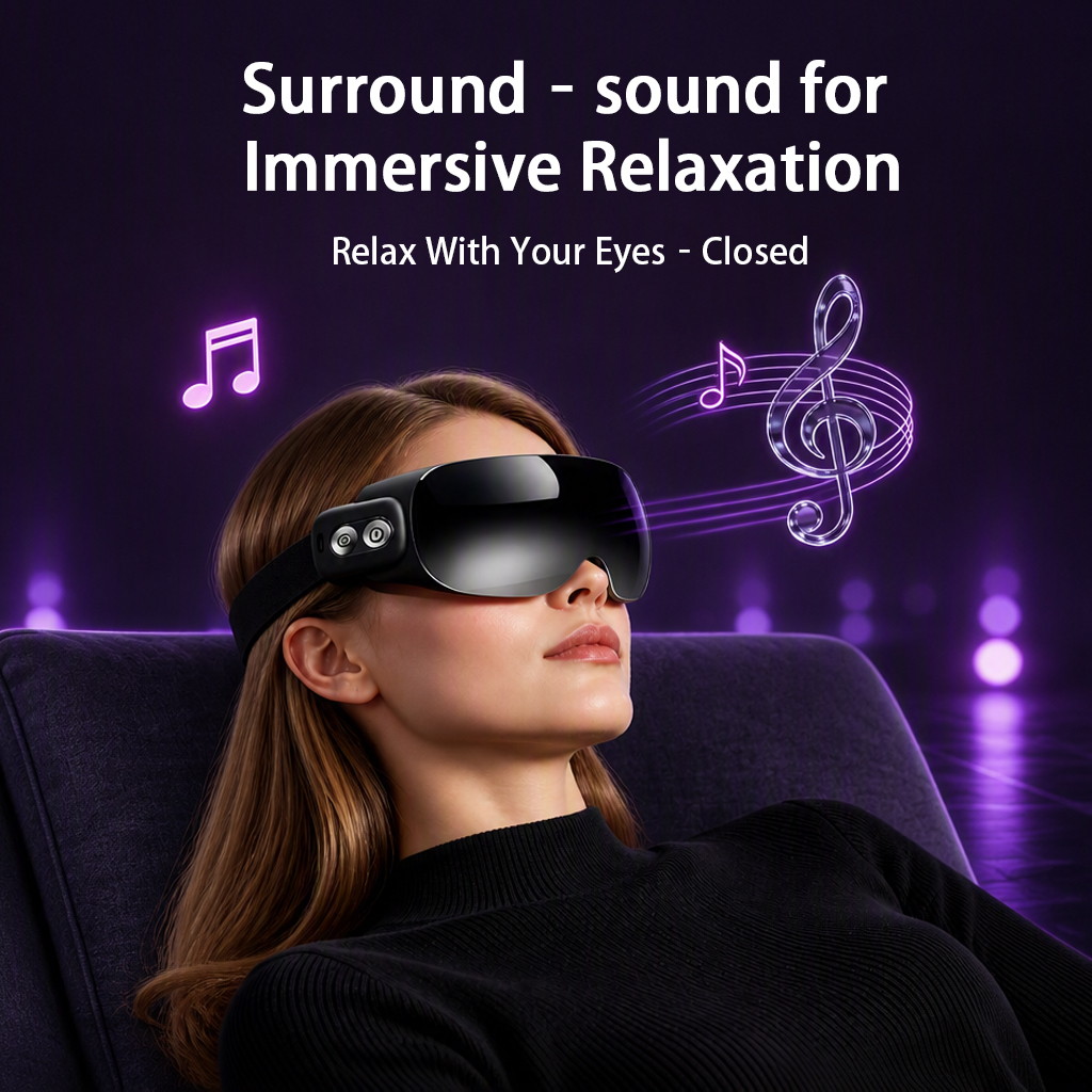 Bluetooth Music Eye Massager Device 2