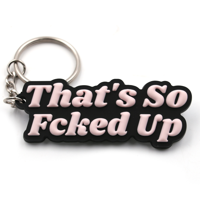 Soft 3D Rubber PVC Keychain