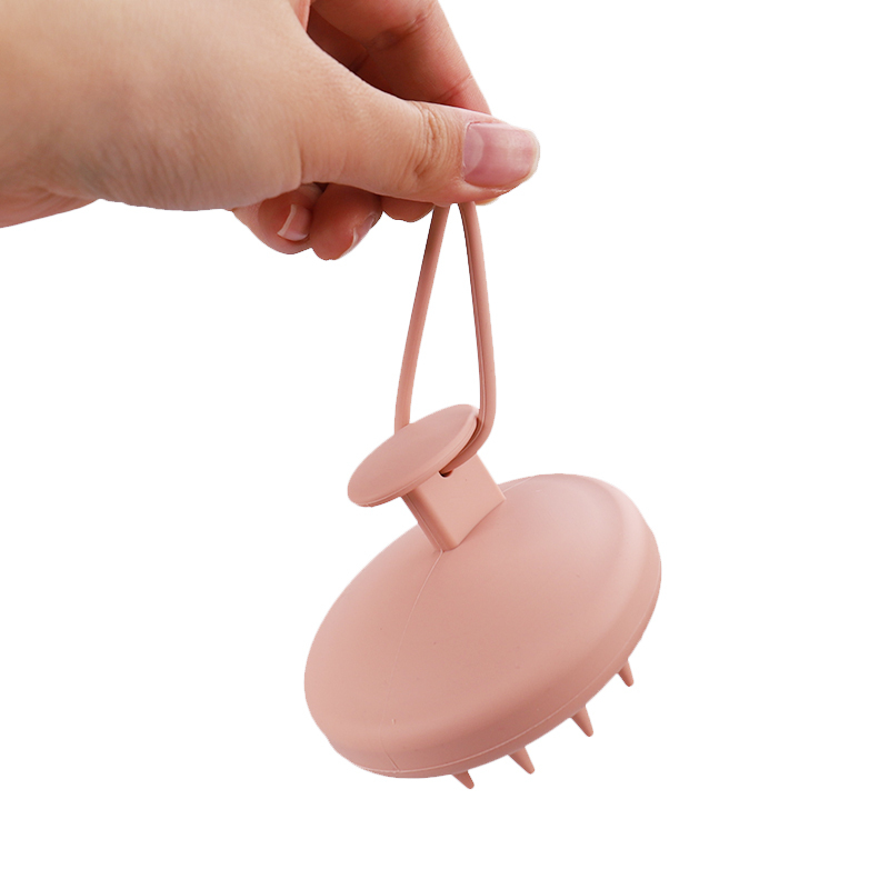 Silicone Scalp Massager Brush with Exfoliator 3