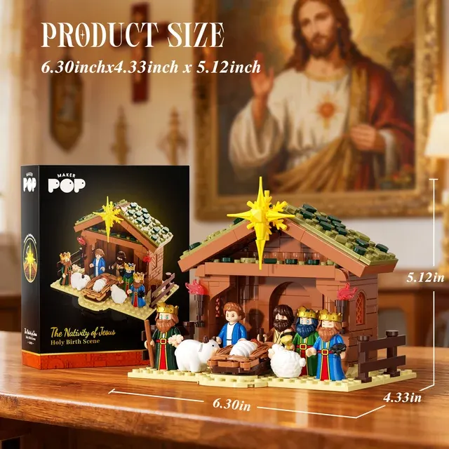 Nativity Scene Building Kit 3