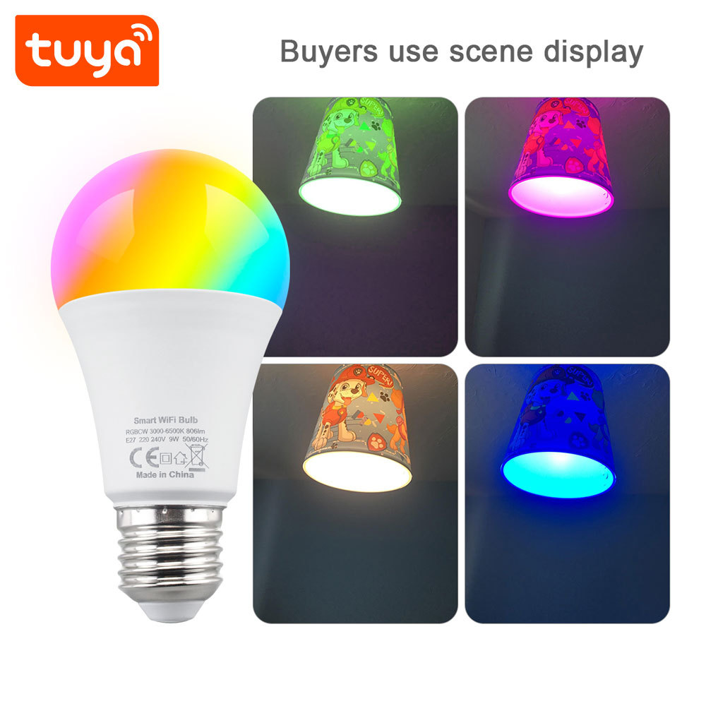 9W Smartlife RGBCW LED Bulb for Home Tuya 3