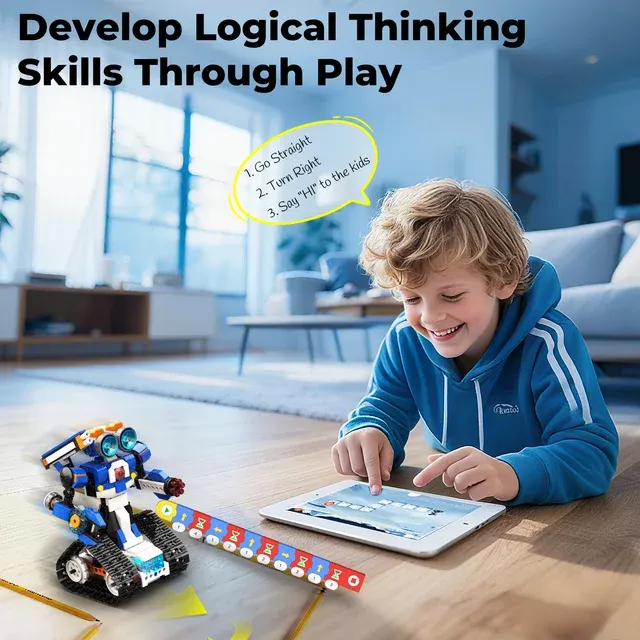 Apitor Robot J 6-in-1 STEM-Kit für Kinder ab 3