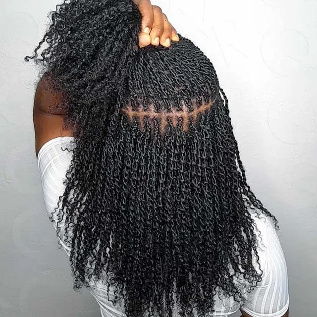 Kinky Bulk Human Hair 3