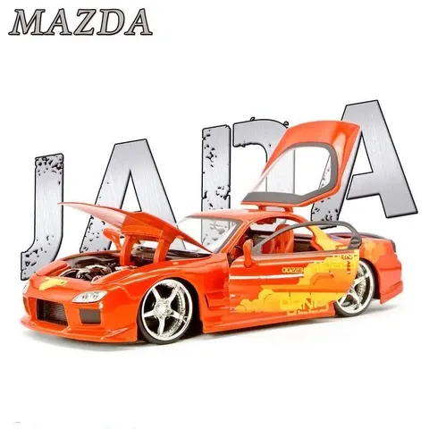 1:24 Mazda RX7 Alloy Sports Car Model