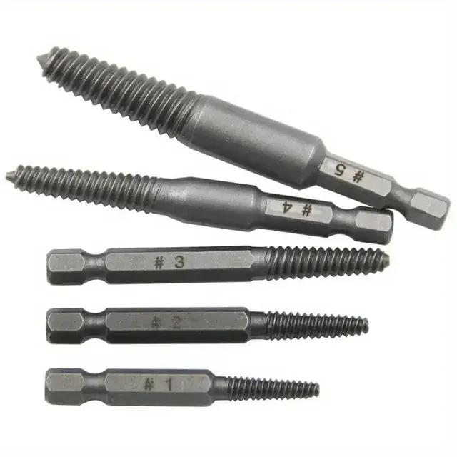 10-teiliges Schraubenausdreher-Set, Sechskantschaft 2