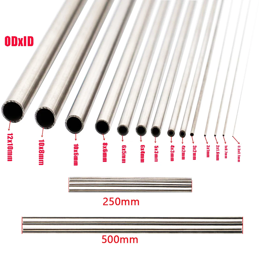 Seamless Stainless Steel Capillary Tube 250 mm 2