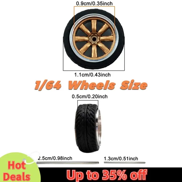 Model Car Wheels 3