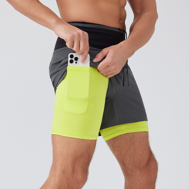 Men's Summer Sports Shorts Loose-Fit Running Quick-Drying Training 2