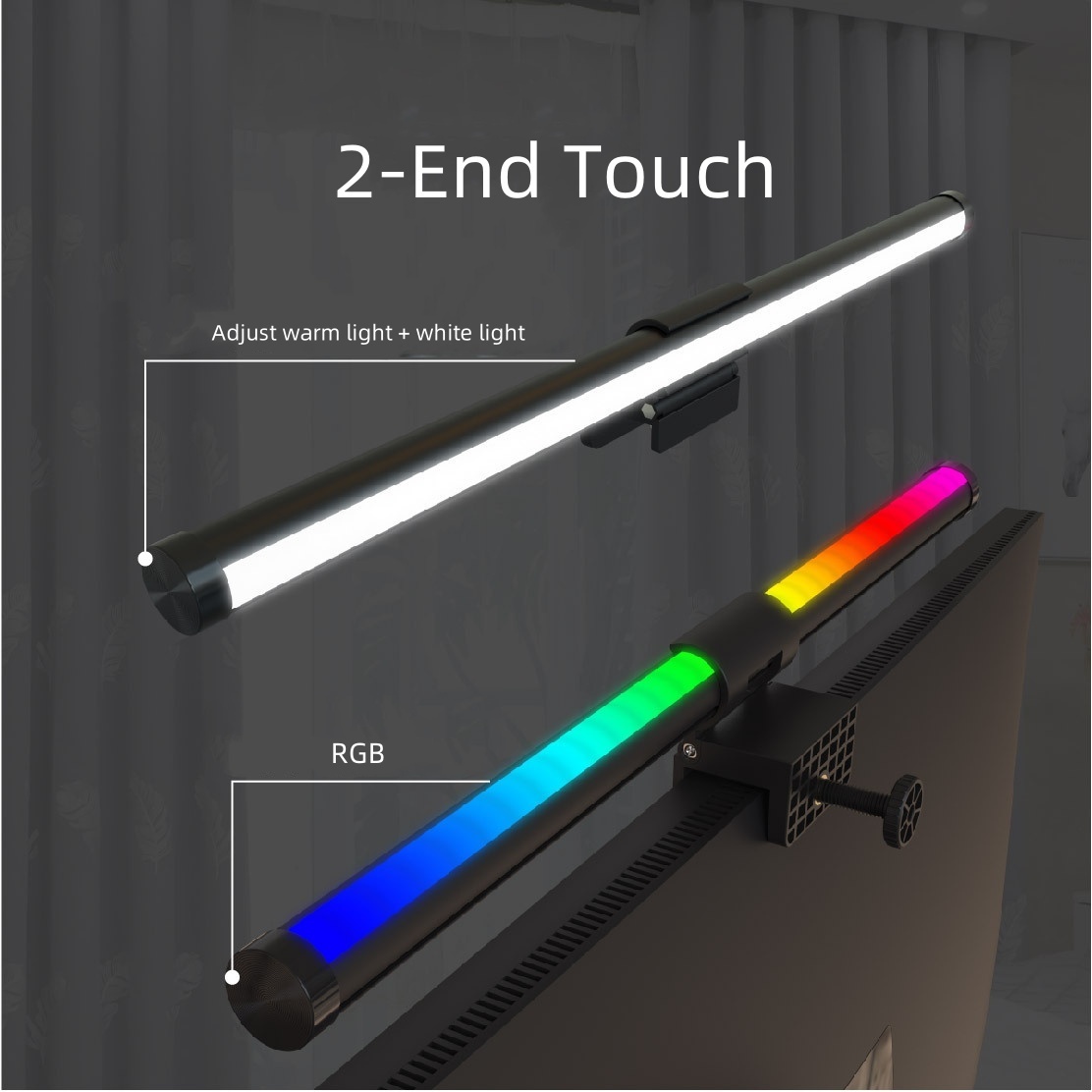 Dual LED RGB Monitor Light Bar 3