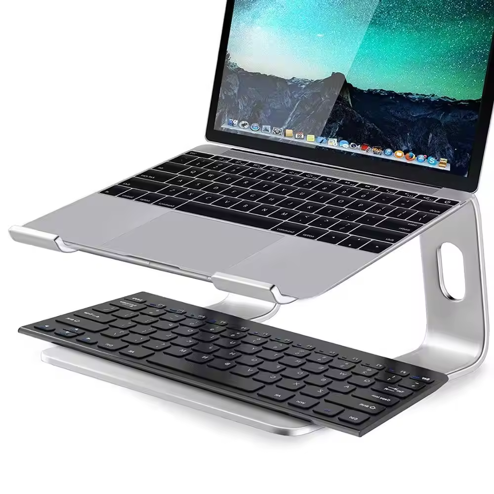 Ergonomic Aluminum Laptop Stand Adjustable 10-15.6 Inch 3