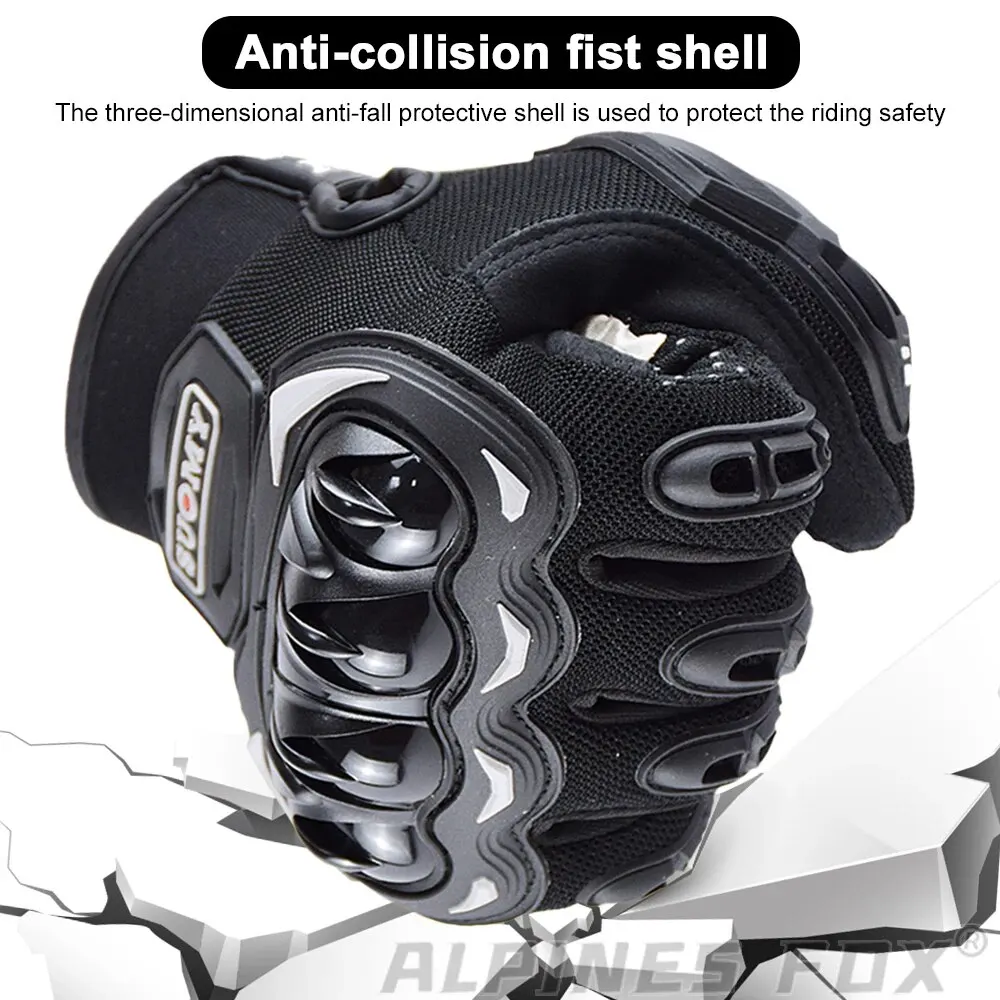 Suomy Motorrad Handschuhe Moto Touchscreen Atmungsaktive Rennen Reiten 3