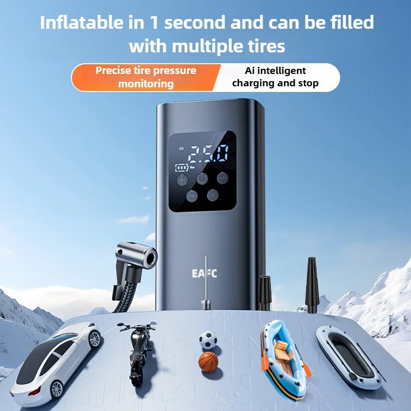 Cordless Tire Inflator with Digital Gauge 3