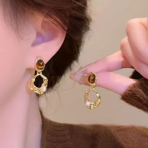 Pearl Stud Earrings