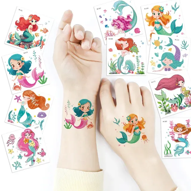 Mermaid Temporary Tattoos 2