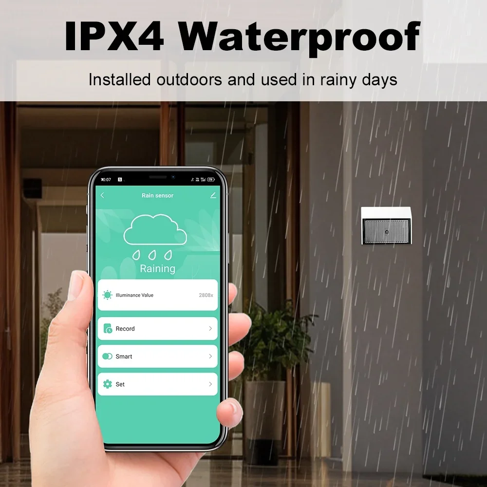 Zigbee Outdoor Rain and Light Sensor 3