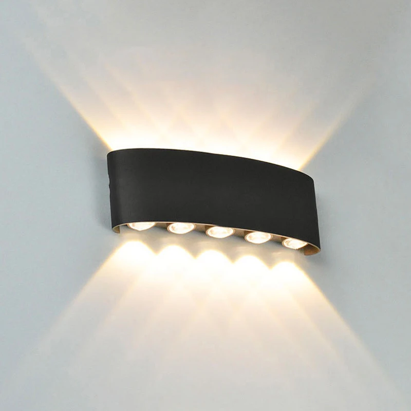 LED Wandleuchte 4 6 8 10 Außenwandleuchten Nach 2