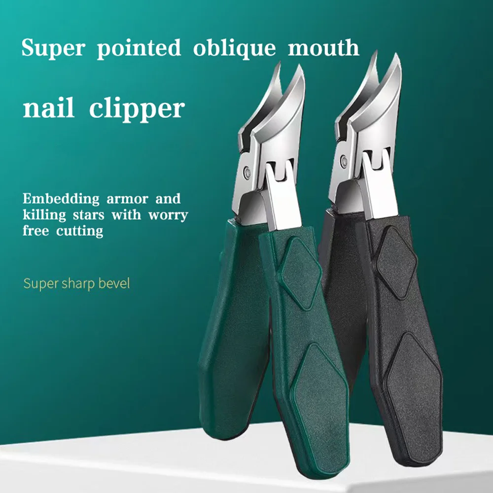 Pointed Nail Clippers with Large Opening 2