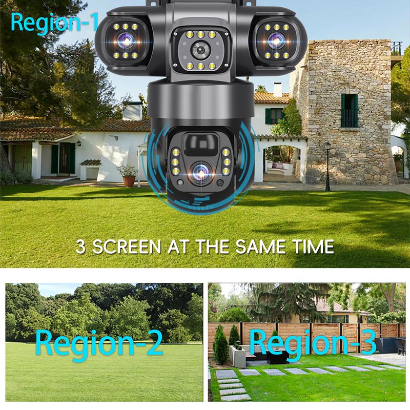 6MP Solar Outdoor Camera Night Vision 2