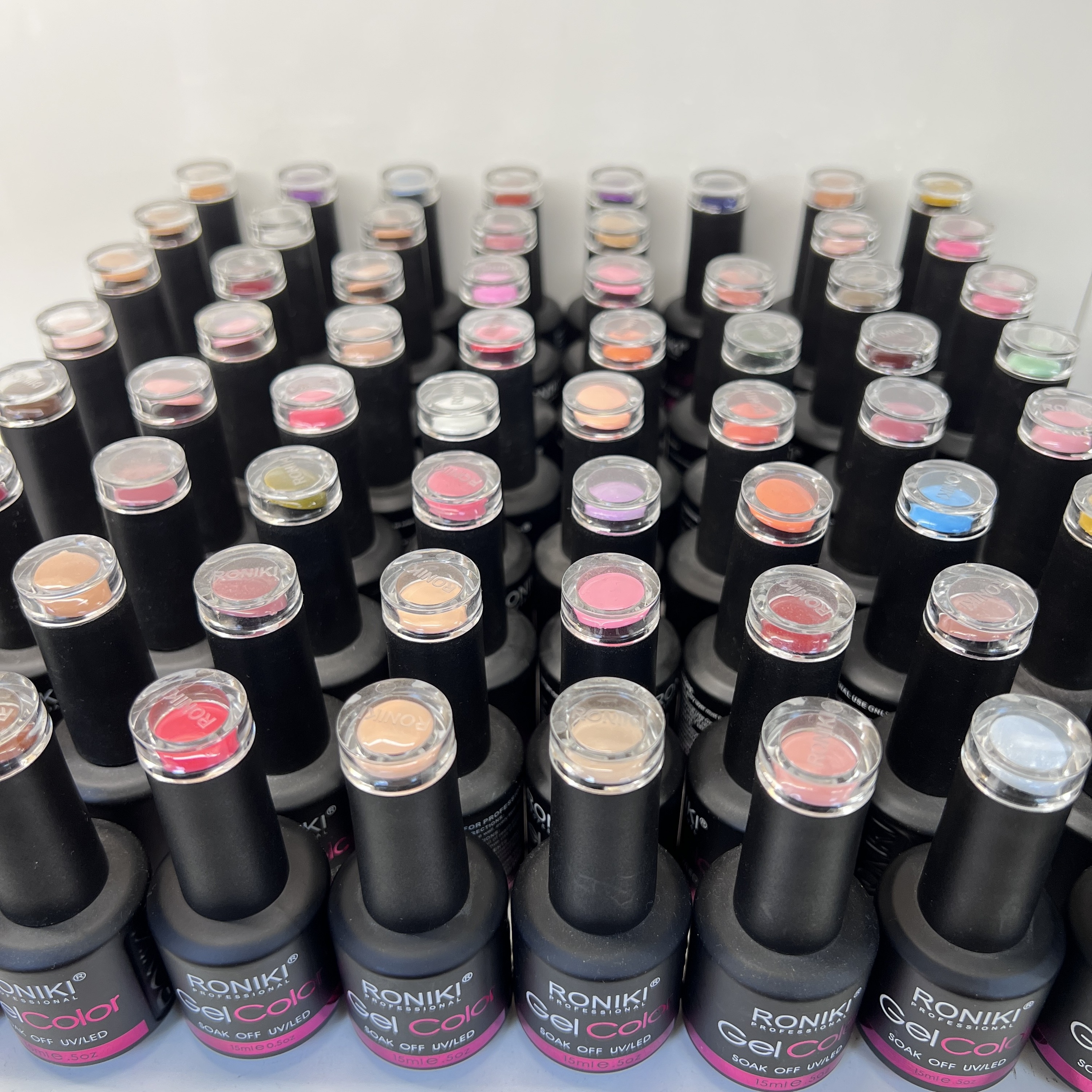 608-Farben Soak-Off UV Gel Nagellack 15ml